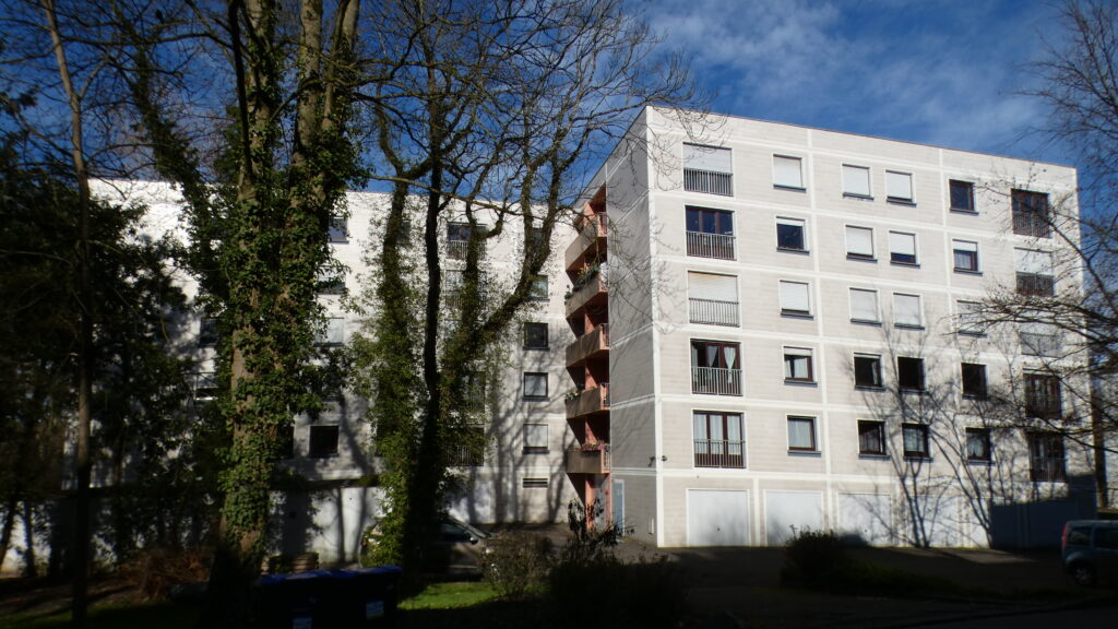 Les Frênes – Localisation & immeubles – Domaine de l'Île, Illkirch-Graffenstaden