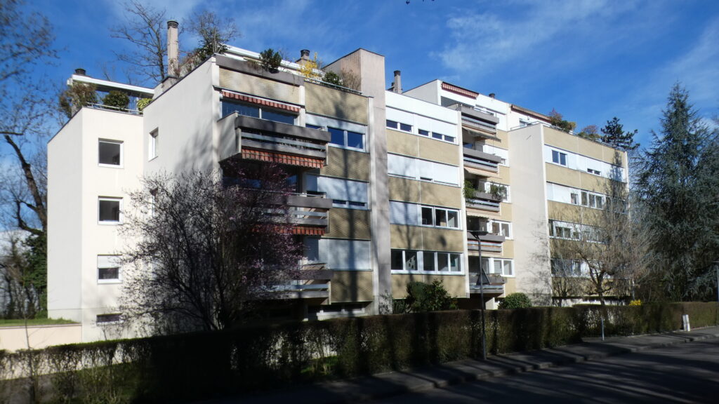 Les Pins – Localisation & immeubles – Domaine de l'Île, Illkirch-Graffenstaden
