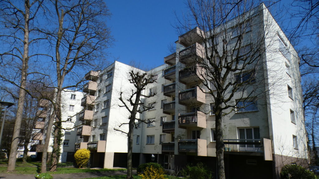 Les Hêtres – Localisation & immeubles – Domaine de l'Île, Illkirch-Graffenstaden